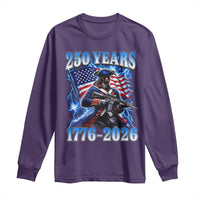 250th Anniversary Yankee Spirit Long Sleeve Shirt 1776 2026 Patriotic Tactical Minuteman US Flag