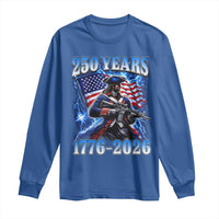 250th Anniversary Yankee Spirit Long Sleeve Shirt 1776 2026 Patriotic Tactical Minuteman US Flag