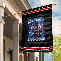 250th Anniversary Yankee Spirit Garden Flag 1776 2026 Patriotic Tactical Minuteman US Flag