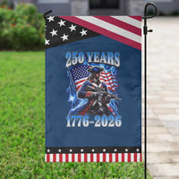 250th Anniversary Yankee Spirit Garden Flag 1776 2026 Patriotic Tactical Minuteman US Flag