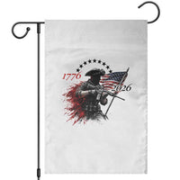 250 Years Anniversary Yankee Spirit Garden Flag 1776 2026 Patriotic Tactical Minuteman Independence Day 4th July US Flag