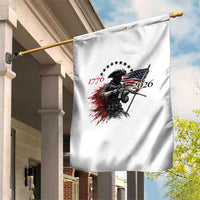 250 Years Anniversary Yankee Spirit Garden Flag 1776 2026 Patriotic Tactical Minuteman Independence Day 4th July US Flag