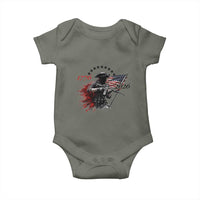 250 Years Anniversary Yankee Spirit Baby Onesie 1776 2026 Patriotic Tactical Minuteman Independence Day 4th July US Flag