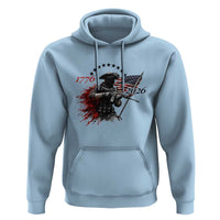 250 Years Anniversary Yankee Spirit Hoodie 1776 2026 Patriotic Tactical Minuteman Independence Day 4th July US Flag