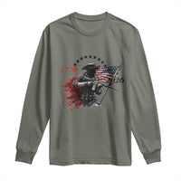 250 Years Anniversary Yankee Spirit Long Sleeve Shirt 1776 2026 Patriotic Tactical Minuteman Independence Day 4th July US Flag