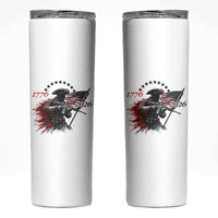 250 Years Anniversary Yankee Spirit Skinny Tumbler 1776 2026 Patriotic Tactical Minuteman Independence Day 4th July US Flag