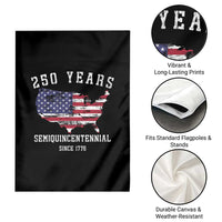 USA 250th Anniversary Garden Flag United States Semiquincentennial 1776 2026 Patriotic Independence Day
