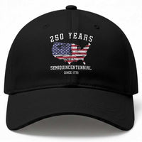 USA 250th Anniversary Baseball Cap United States Semiquincentennial 1776 2026 Patriotic Independence Day