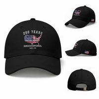 USA 250th Anniversary Baseball Cap United States Semiquincentennial 1776 2026 Patriotic Independence Day