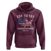 USA 250th Anniversary Hoodie United States Semiquincentennial 1776 2026 Patriotic Independence Day