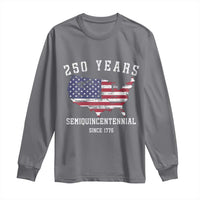 USA 250th Anniversary Long Sleeve Shirt United States Semiquincentennial 1776 2026 Patriotic Independence Day