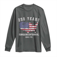 USA 250th Anniversary Long Sleeve Shirt United States Semiquincentennial 1776 2026 Patriotic Independence Day