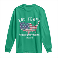 USA 250th Anniversary Long Sleeve Shirt United States Semiquincentennial 1776 2026 Patriotic Independence Day