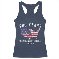 USA 250th Anniversary Racerback Tank Top United States Semiquincentennial 1776 2026 Patriotic Independence Day