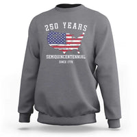 USA 250th Anniversary Sweatshirt United States Semiquincentennial 1776 2026 Patriotic Independence Day