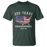 USA 250th Anniversary T Shirt United States Semiquincentennial 1776 2026 Patriotic Independence Day