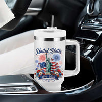 250th Anniversary USA Tumbler With Handle Patriotic Liberty Floral 250 Years American 4th July 1776 2026