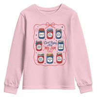 Civil Rights Are My Jam Youth Sweatshirt Liberal Values 4th Of July Equal Rights Feminist LGBT Ally