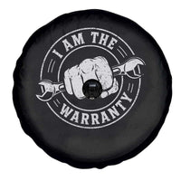 I Am The Warranty Mechanic Spare Tire Cover Car Repair Guy Funny Handyman Distressed Graphic