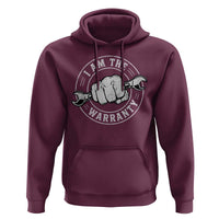 I Am The Warranty Mechanic Hoodie Car Repair Guy Funny Handyman Distressed Graphic
