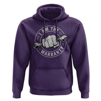 I Am The Warranty Mechanic Hoodie Car Repair Guy Funny Handyman Distressed Graphic
