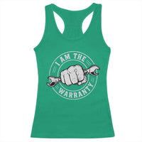 I Am The Warranty Mechanic Racerback Tank Top Car Repair Guy Funny Handyman Distressed Graphic