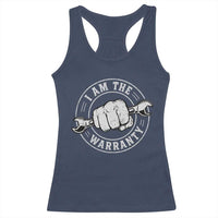 I Am The Warranty Mechanic Racerback Tank Top Car Repair Guy Funny Handyman Distressed Graphic