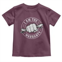 I Am The Warranty Mechanic Toddler T Shirt Car Repair Guy Funny Handyman Distressed Graphic