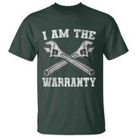 I Am The Warranty Mechanic T Shirt Car Repair Funny Handyman Distressed Graphic