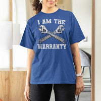 I Am The Warranty Mechanic T Shirt For Women Car Repair Funny Handyman Distressed Graphic