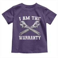 I Am The Warranty Mechanic Toddler T Shirt Car Repair Funny Handyman Distressed Graphic