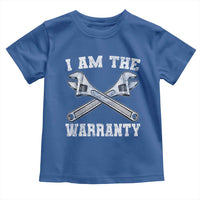I Am The Warranty Mechanic Toddler T Shirt Car Repair Funny Handyman Distressed Graphic