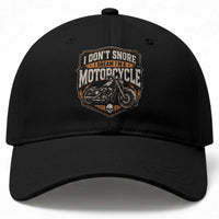 I Dont Snore I Dream Im A Motorcycle Rider Baseball Cap Snoring Biker Retro Bikers Club
