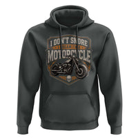 I Dont Snore I Dream Im A Motorcycle Rider Hoodie Snoring Biker Retro Bikers Club