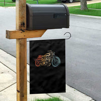 Vintage Motorcycle Garden Flag Retro Rider Graphic Motorcycle Enthusiasts Bikers Club