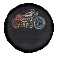 Vintage Motorcycle Spare Tire Cover Retro Rider Graphic Motorcycle Enthusiasts Bikers Club