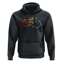 Vintage Motorcycle Hoodie Retro Rider Graphic Motorcycle Enthusiasts Bikers Club