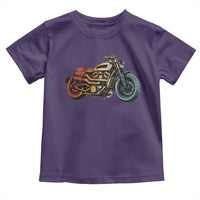 Vintage Motorcycle Toddler T Shirt Retro Rider Graphic Motorcycle Enthusiasts Bikers Club