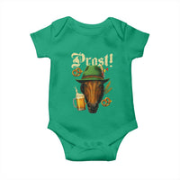 Oktoberfest Horse Baby Onesie German Octoberfest Beer Prost Drinking - Wonder Print Shop