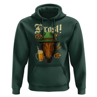 Oktoberfest Horse Hoodie German Octoberfest Beer Prost Drinking - Wonder Print Shop