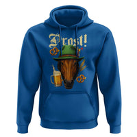 Oktoberfest Horse Hoodie German Octoberfest Beer Prost Drinking - Wonder Print Shop