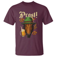 Oktoberfest Horse T Shirt German Octoberfest Beer Prost Drinking - Wonder Print Shop