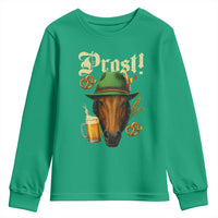 Oktoberfest Horse Youth Sweatshirt German Octoberfest Beer Prost Drinking - Wonder Print Shop