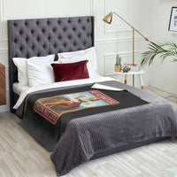 Funny Oktoberfest Throw Blanket German Octoberfest Matching Drinking Beer Pun Up Girl - Wonder Print Shop