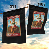 Funny Oktoberfest Garden Flag German Octoberfest Matching Drinking Beer Pun Up Girl - Wonder Print Shop