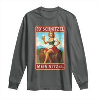 Funny Oktoberfest Long Sleeve Shirt German Octoberfest Matching Drinking Beer Pun Up Girl - Wonder Print Shop