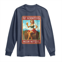 Funny Oktoberfest Long Sleeve Shirt German Octoberfest Matching Drinking Beer Pun Up Girl - Wonder Print Shop