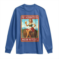 Funny Oktoberfest Long Sleeve Shirt German Octoberfest Matching Drinking Beer Pun Up Girl - Wonder Print Shop