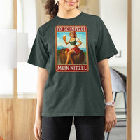 Funny Oktoberfest T Shirt For Women German Octoberfest Matching Drinking Beer Pun Up Girl - Wonder Print Shop