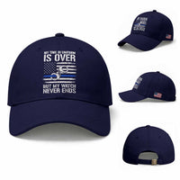 Police Retirement Baseball Cap Handcuffs US Flag Retired Police Graphic